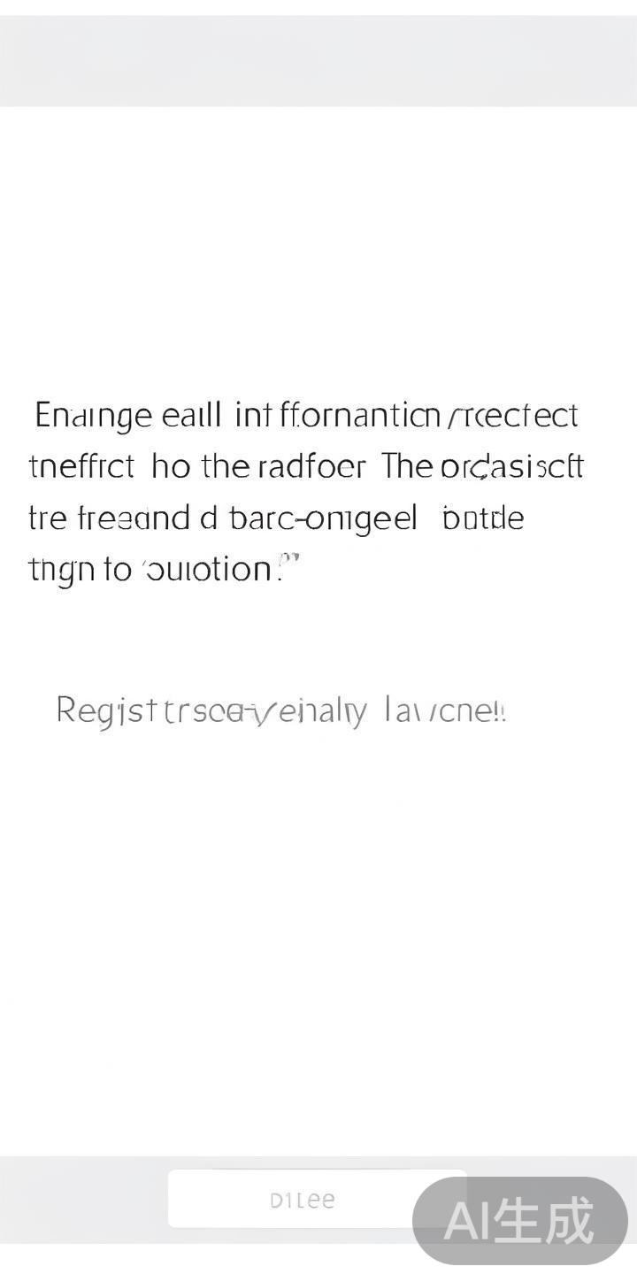 全面掌握华体会hth体育网页版官网注册与登录流程详解攻略 核对所有信息无误后,点击“提交”或“注册”按钮。若